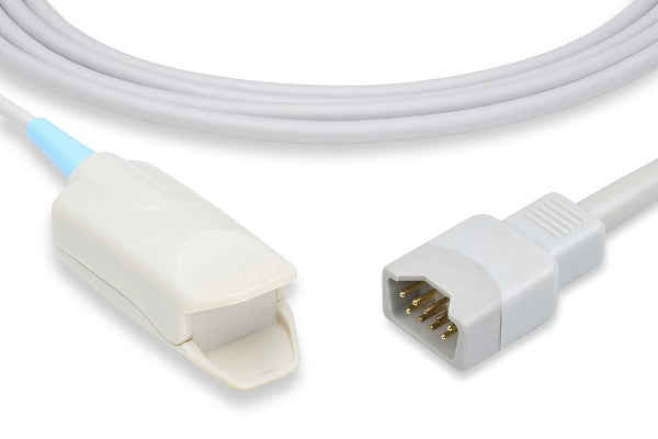Reusable adult SpO2 sensor. This medical accessory is used to non-invasively monitor a patient's blood oxygen saturation and pulse rate.