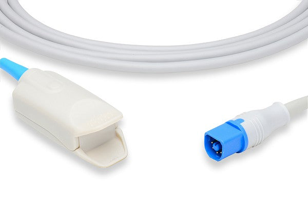 Philips Reusable Adult Finger Clip SpO₂ Sensor (M1196A/M1196T).