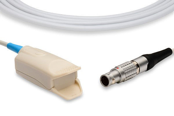Nonin Compatible Direct-Connect SpO2 Sensor with an adult finger clip
