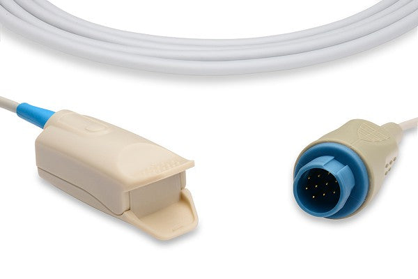Adult reusable direct-connect SpO2 sensor