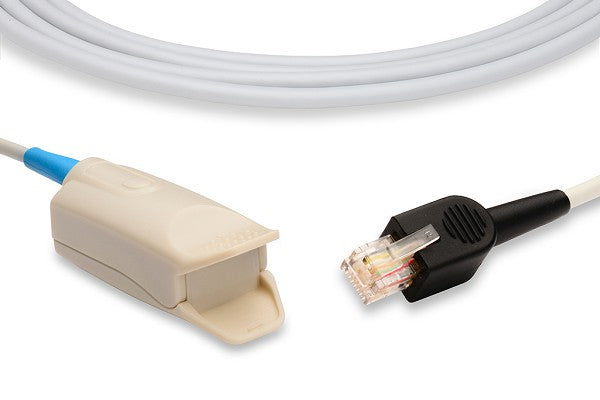 Palco compatible direct-connect SpO2 sensor. This medical device is used for monitoring blood oxygen levels