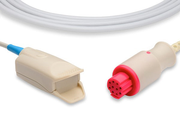 Artema S&W compatible direct-connect SpO2 sensor.