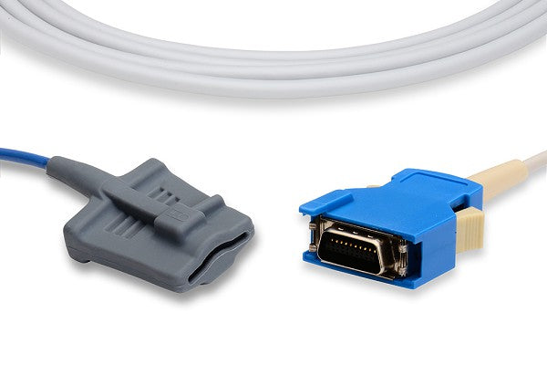 Nihon Kohden compatible direct-connect SpO₂ sensor.