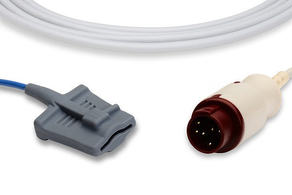 Kontron compatible direct-connect SpO2 sensor.
