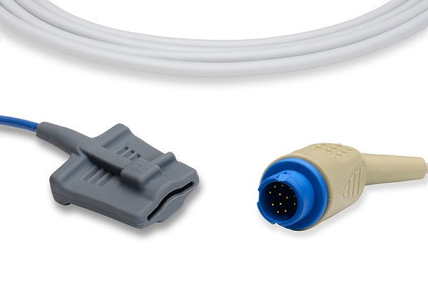 Philips M1191BL compatible direct-connect SpO2 sensor.