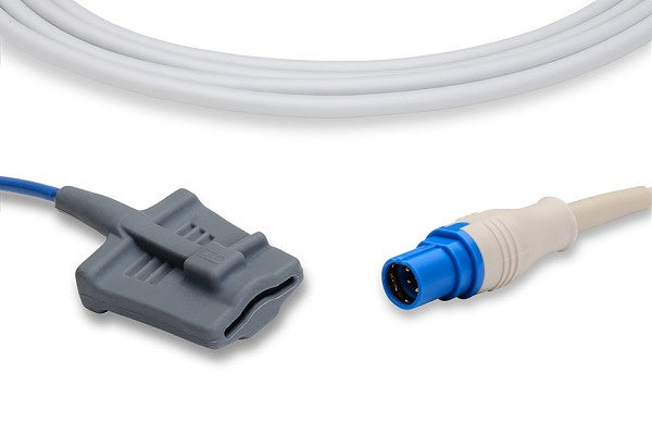 Philips compatible direct-connect SpO2 sensor.