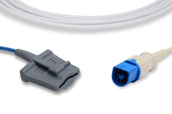 Philips-compatible direct-connect SpO2 sensor.