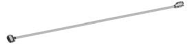 The object appears to be a type of rod, potentially an ejector pin or a grounding rod, used in industrial or mechanical applications