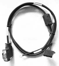 This is a Motorola MOTOTRBO PMKN4010B USB programming cable