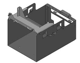 A Viking VNXK2CH Chassis for the K2NX slide gate operator