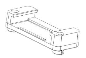 GE HealthCare Vivid S60/S70 Screen Back Panel