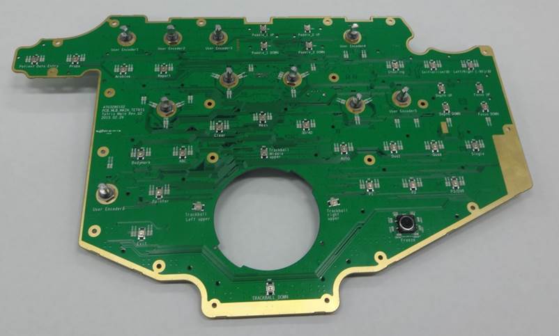 A GE Ultrasonic Tetris BT16 MLB Mainboard PCB board.