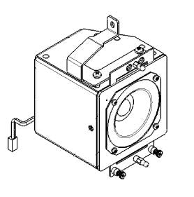 This appears to be a technical drawing of a loudspeaker, possibly an Electro-Voice EVC-1122-VI Vari-Intense model or similar component.