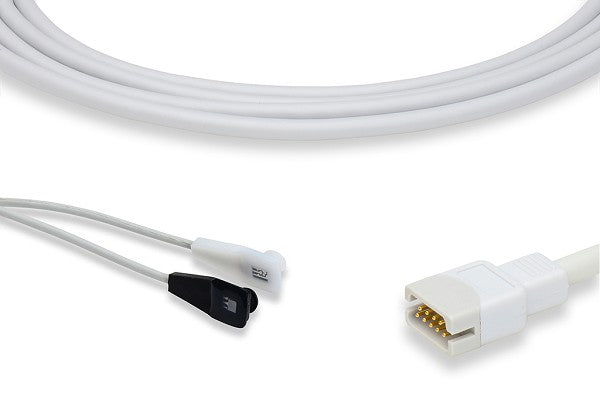 Medical SpO2 sensor for a pulse oximeter or patient monitor.