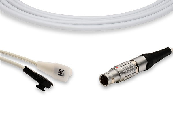 Medical SpO2 sensor cable used for pulse oximetry.