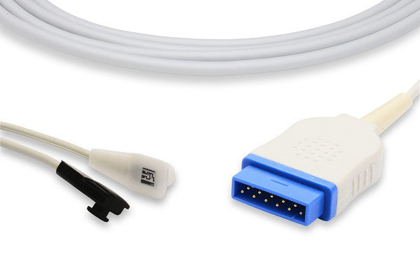 Datex Ohmeda compatible direct-connect SpO2 sensor.