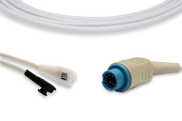 Hellige compatible direct-connect SpO2 sensor.