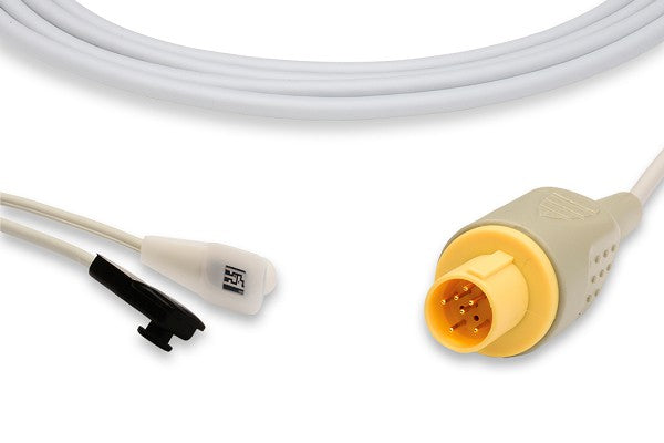 Hellige compatible direct-connect SpO2 sensor.