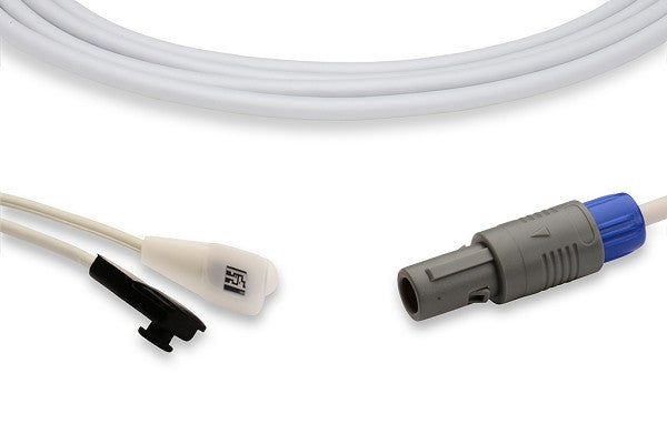 Medical SpO2 sensor cable used for pulse oximetry.