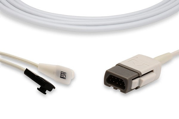 Datex Ohmeda compatible direct-connect SpO2 sensor.