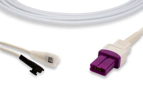 Lohmeier compatible direct-connect SpO2 sensor cable.