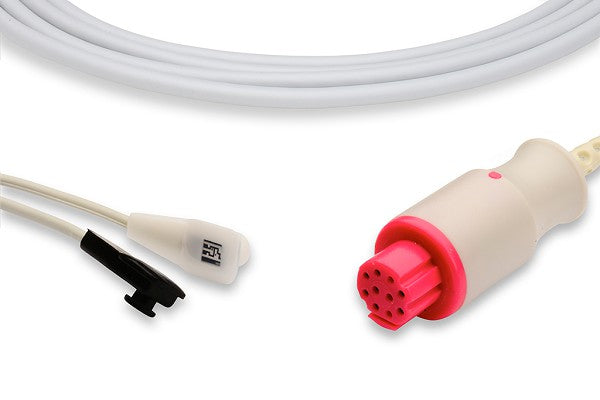 Artema S&W compatible direct-connect SpO2 sensor.