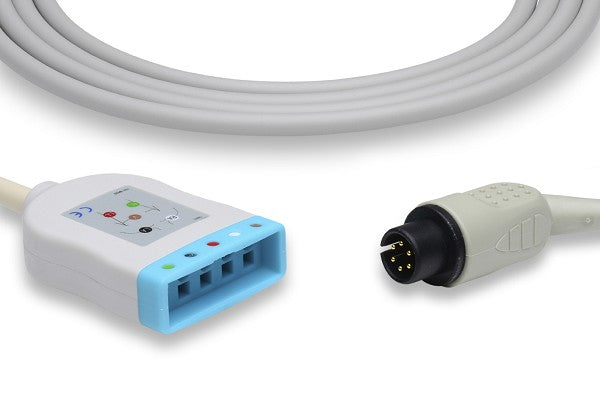 ECG trunk cable, a medical device accessory used for patient monitoring.