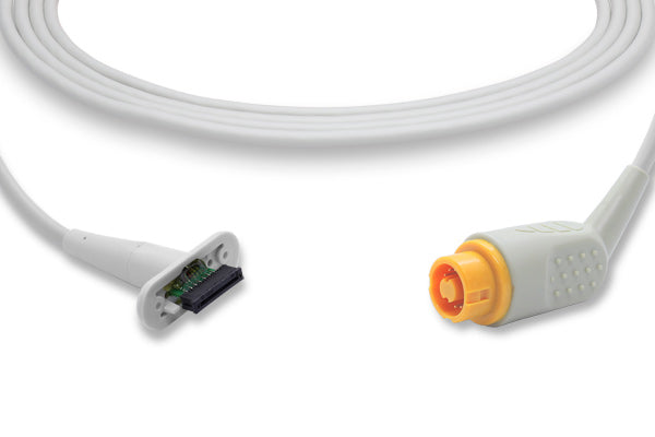Invasive blood pressure (IBP) adapter cable, a medical accessory used for patient monitoring.