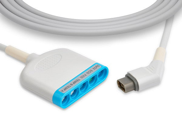 Draeger MultiMed ECG trunk cable used for patient monitoring