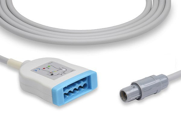 Philips compatible 5-lead ECG trunk cable used with patient monitoring systems.