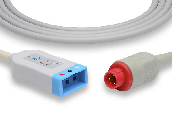 5-lead ECG trunk cable used with patient monitoring systems.