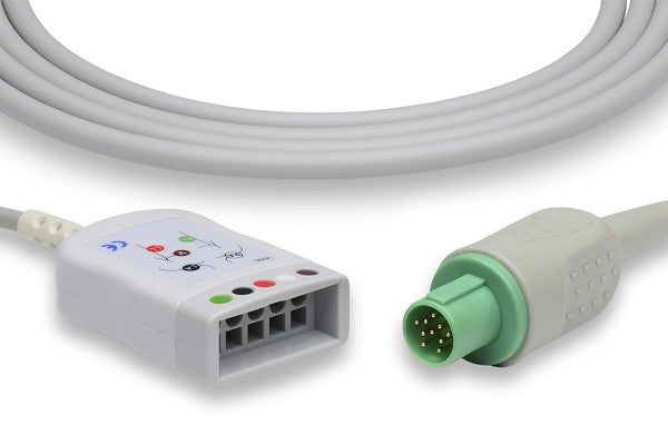 The item shown in the image is an ECG trunk cable, a medical device used for electrocardiogram monitoring.