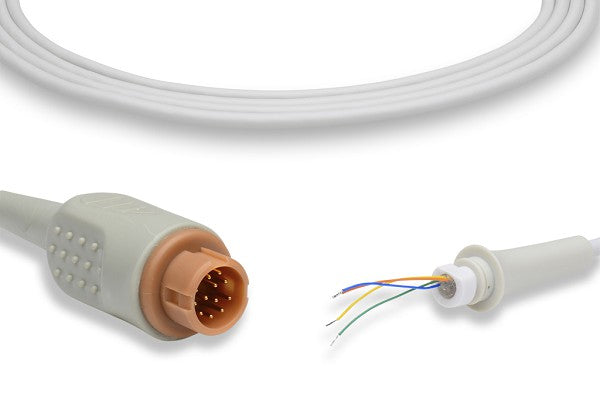This appears to be a medical adapter cable, likely a Philips Compatible Invasive Blood Pressure (IBP) Adapter Cable