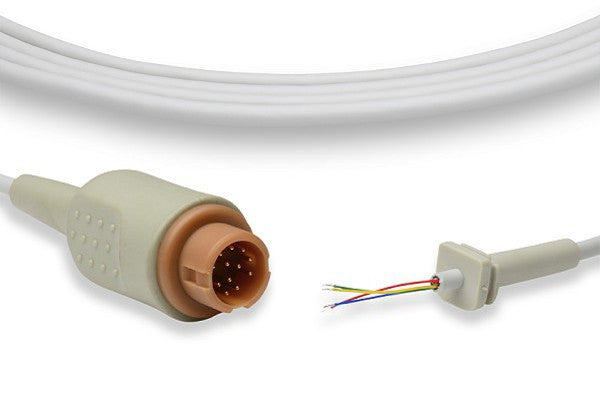 This appears to be a medical adapter cable, likely a Philips Compatible Invasive Blood Pressure (IBP) Adapter Cable