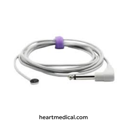 YSI compatible reusable temperature probe for patient monitoring and medical diagnostics
