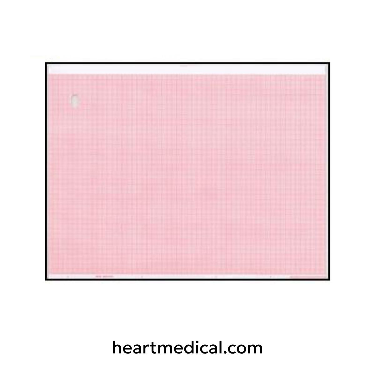 GE Marquette Original ECG Paper Full Page Grid 9402020-G