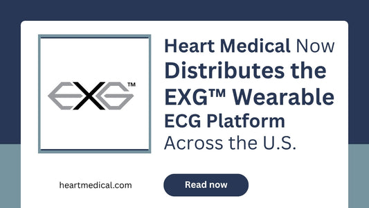 Heart Medical Now Distributes the EXG™ Wearable ECG Platform Across the U.S.