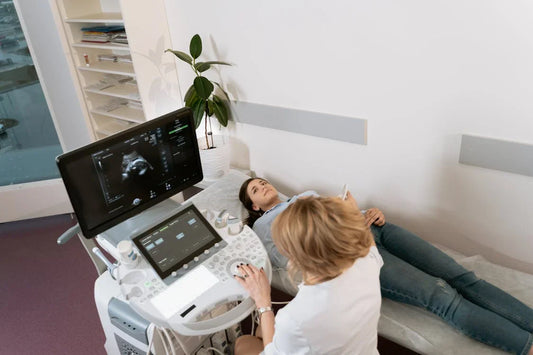 Ultrasound machine available for rent at Heart Medical, offering affordable diagnostic solutions for hospitals, clinics, and medical startups.