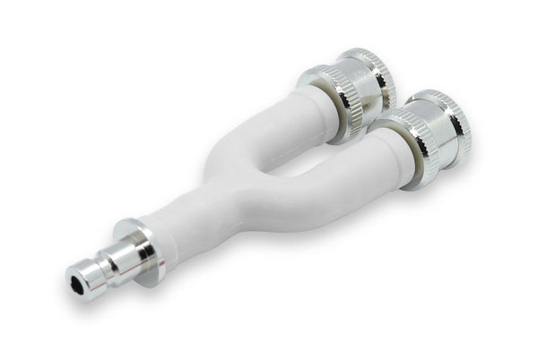  Philips NIBP Y-adapter connector used for non-invasive blood pressure monitoring. 