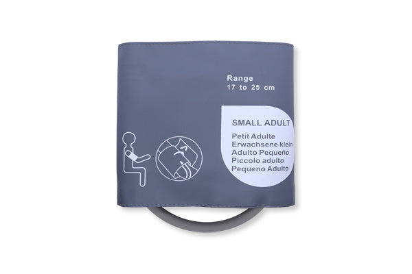 Reusable NIBP (Non-Invasive Blood Pressure) cuff, designed for small adult patients. 