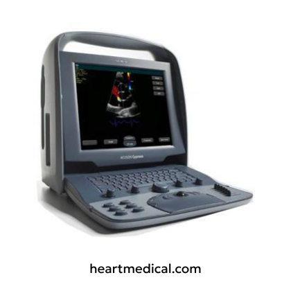 “ACUSON Cypress™ PLUS ultrasound system by Siemens Healthineers compact diagnostic imaging device designed for cardiovascular and general ultrasound applications.”