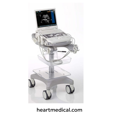 “ACUSON P300™ ultrasound system by Siemens Healthineers designed for portable diagnostic imaging and clinical applications.”