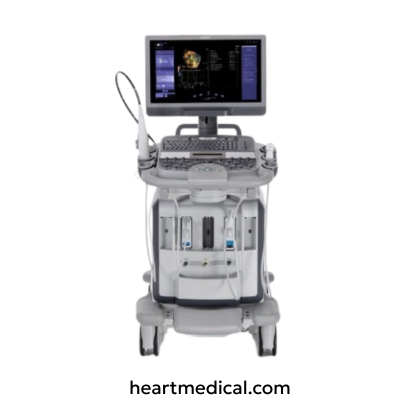 “ACUSON P300™ ultrasound system by Siemens Healthineers designed for portable diagnostic imaging and clinical applications.”