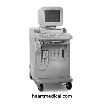 “ACUSON P50™ ultrasound system by Siemens Healthineers portable medical imaging device for point-of-care diagnostics and clinical use.”