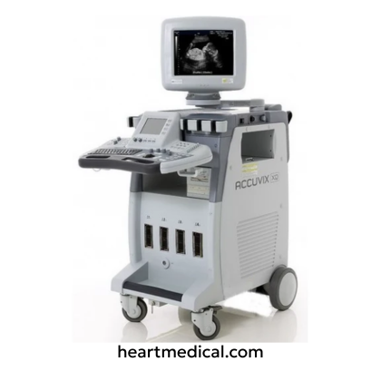 “ACUSON P50™ ultrasound system by Siemens Healthineers portable medical imaging device for point-of-care diagnostics and clinical use.”