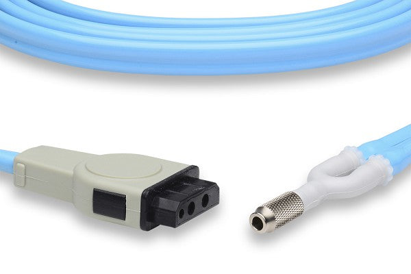 GE Healthcare NIBP (Non-Invasive Blood Pressure) air hose, used to connect blood pressure cuffs to patient monitors. 