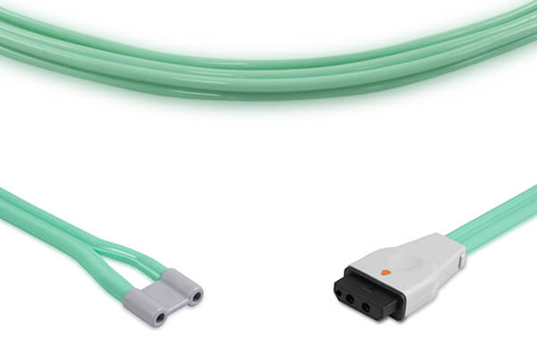 GE Non-Invasive Blood Pressure (NIBP) air hose, used to connect a blood pressure cuff to a patient monitor. 