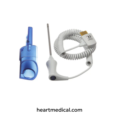Welch Allyn original reusable 4 ft oral temperature probe for adult and pediatric monitoring
