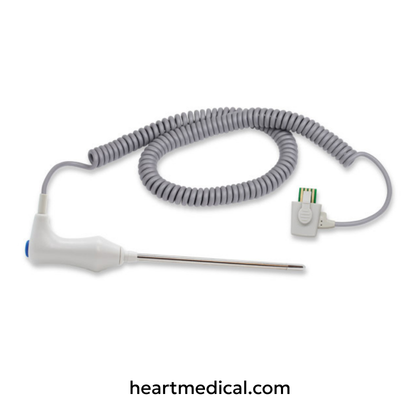 Adult/Pediatric 9 ft (2.7 m)  Oral Probe - Welch Allyn Compatible Reusable Temperature Probe (Copy) | Heart Medical