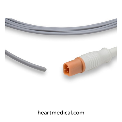 Datascope compatible reusable adult esophageal/rectal temperature probe for patient monitoring